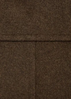 MANGO Płaszcze*Płaszcz wełniany midi z otulającym szyję kołnierzem