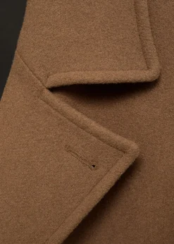 MANGO Płaszcze*Płaszcz wełniany z asymetrycznym zapięciem