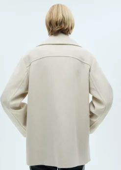 MANGO Płaszcze*Płaszcz wełniany z dwurzędowym zapięciem na guziki