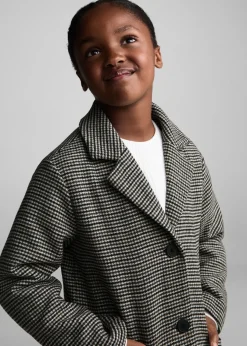 Dzieci MANGO Płaszcze I Kurtki*Płaszcz wzór kurza stopka