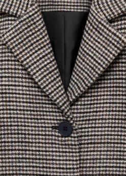 Dzieci MANGO Płaszcze I Kurtki*Płaszcz wzór kurza stopka