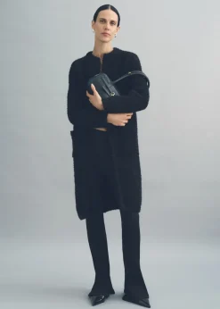 MANGO Płaszcze|Kurtki*Płaszcz z dzianiny bouclé