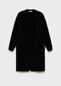 MANGO Płaszcze|Kurtki*Płaszcz z dzianiny bouclé