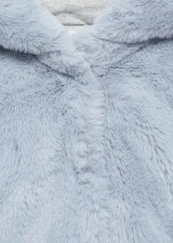 Dzieci MANGO Płaszcze I Kurtki*Płaszcz z kapturem obszytym futrem