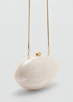 MANGO Torebki*Perłowa torebka do ręki