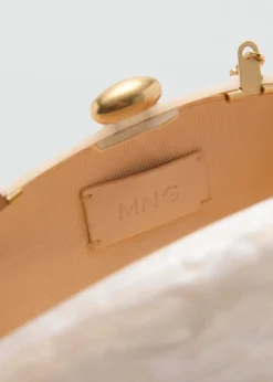 MANGO Torebki*Perłowa torebka do ręki