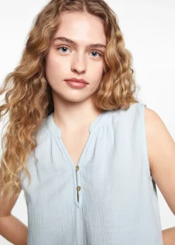 MANGO Piżamy*Piżama bawełniana z krótkimi nogawkami