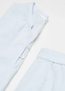 MANGO Piżamy*Piżama bawełniana z krótkimi nogawkami