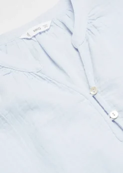 MANGO Piżamy*Piżama bawełniana z krótkimi nogawkami