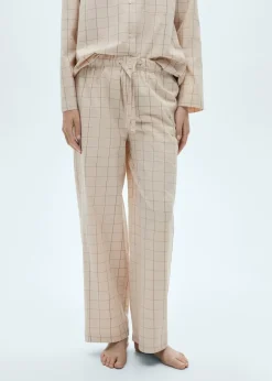 MANGO Piżamy|Piżamy*Piżama dwuczęściowa w kratę