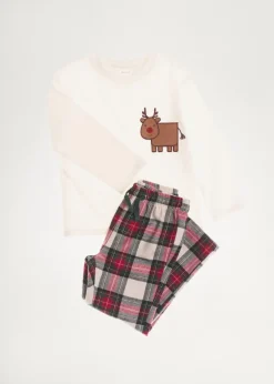 Dzieci MANGO Piżamy*Piżama świąteczna z długimi nogawkami