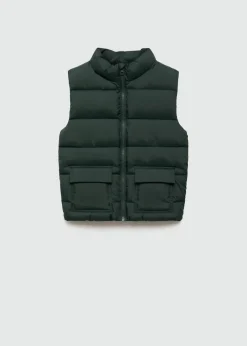 Dzieci MANGO Płaszcze I Kurtki*Pikowana kamizelka