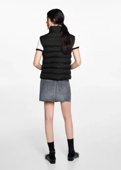 MANGO Kamizelki*Pikowana kamizelka