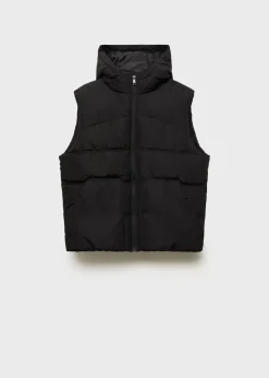 MANGO Płaszcze I Kurtki*Pikowana kamizelka