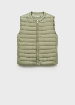 MANGO Kamizelki*Pikowana kamizelka