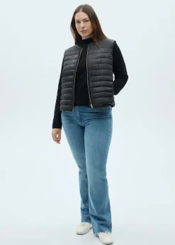 MANGO Kamizelki*Pikowana kamizelka