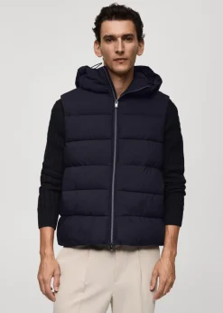 MANGO Kurtki I Koszule Wierzchnie*Pikowana kamizelka wodoodporna