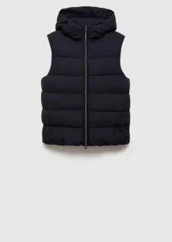 MANGO Kurtki I Koszule Wierzchnie*Pikowana kamizelka wodoodporna