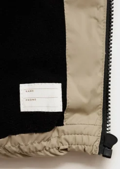 Dzieci MANGO Płaszcze I Kurtki*Pikowana kamizelka z kapturem