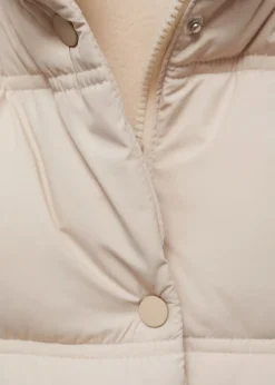 Dzieci MANGO Płaszcze I Kurtki*Pikowana kamizelka z kapturem