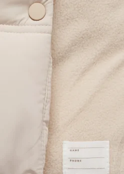 Dzieci MANGO Płaszcze I Kurtki*Pikowana kamizelka z kapturem