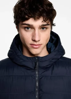 MANGO Płaszcze I Kurtki*Pikowana kamizelka z kapturem