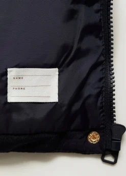 Dzieci MANGO Płaszcze I Kurtki*Pikowana kamizelka z kapturem