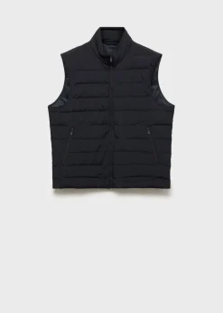 MANGO Kurtki I Koszule Wierzchnie*Pikowana kamizelka z wypełnieniem z puchu i pierza