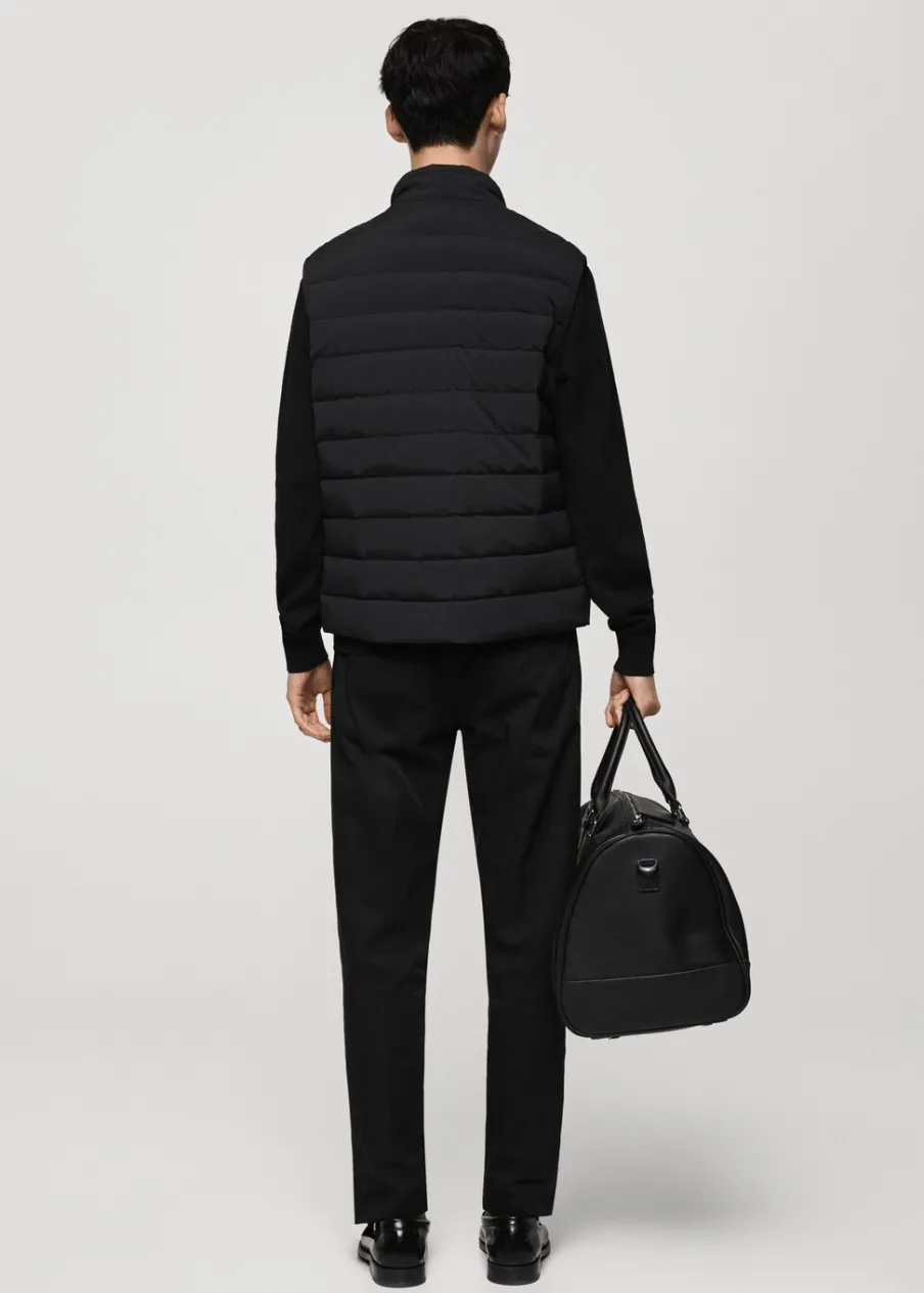 MANGO Kurtki I Koszule Wierzchnie*Pikowana kamizelka z wypełnieniem z pierza