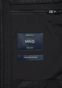 MANGO Kurtki I Koszule Wierzchnie*Pikowana kamizelka z wypełnieniem z pierza