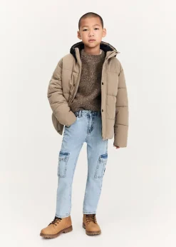 Dzieci MANGO Płaszcze I Kurtki*Pikowana kurtka kombi