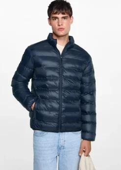 MANGO Płaszcze I Kurtki*Pikowana kurtka na zamek