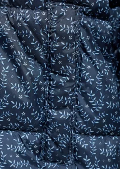 Dzieci MANGO Płaszcze I Kurtki*Pikowana kurtka puchowa z kwiatowym wzorem