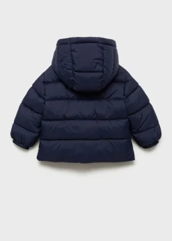 Dzieci MANGO Płaszcze I Kurtki*Pikowana kurtka z kapturem