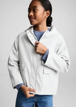 Dzieci MANGO Płaszcze I Kurtki*Pikowana kurtka z kapturem