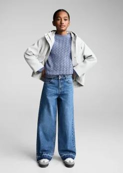 Dzieci MANGO Płaszcze I Kurtki*Pikowana kurtka z kapturem