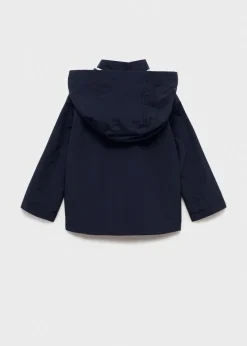 Dzieci MANGO Płaszcze I Kurtki*Pikowana kurtka z kapturem