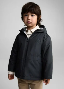 Dzieci MANGO Płaszcze I Kurtki*Pikowana kurtka z kapturem