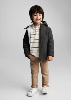 Dzieci MANGO Płaszcze I Kurtki*Pikowana kurtka z kapturem