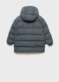 Dzieci MANGO Płaszcze I Kurtki*Pikowana kurtka z kapturem