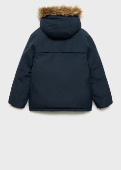 Dzieci MANGO Płaszcze I Kurtki*Pikowana kurtka z kapturem