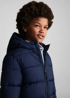 Dzieci MANGO Płaszcze I Kurtki*Pikowana kurtka z kapturem