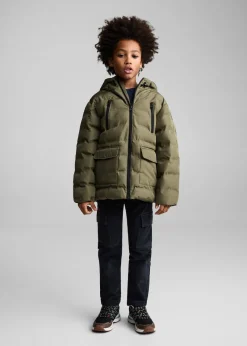 Dzieci MANGO Płaszcze I Kurtki*Pikowana kurtka z kieszeniami