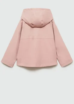 Dzieci MANGO Płaszcze I Kurtki*Pikowana nieprzemakalna kurtka z kapturem