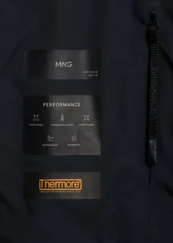 MANGO Kurtki I Koszule Wierzchnie|Płaszcze*Pikowana parka waterproof z wypełnieniem Thermore®