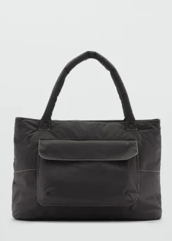 MANGO Torebki*Pikowana torba shopper