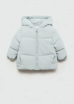 Dzieci MANGO Płaszcze*Pikowany anorak z polarową podszewką