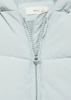 Dzieci MANGO Płaszcze*Pikowany anorak z polarową podszewką