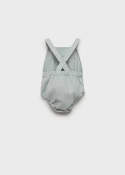 Dzieci MANGO Sukienki/pajacyki*Śpioszki lniane