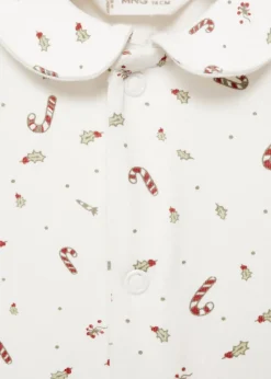 Dzieci MANGO Piżamy|Piżamy*Śpioszki ze świątecznym motywem